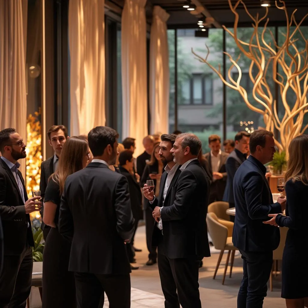 Evento de networking empresarial